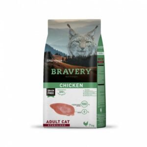 BRAVERY CHICKEN ADULT STERILIZED CAT 2 KG / 7 KG