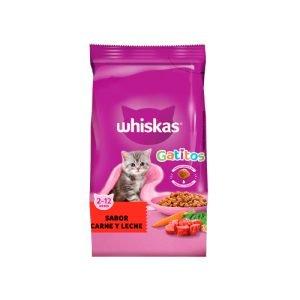 WHISKAS GATITOS CARNE Y LECHE
