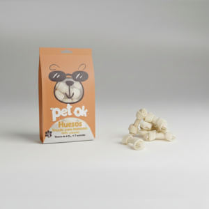Huesito blanco para perro pequeño 7 unidades - PET OK