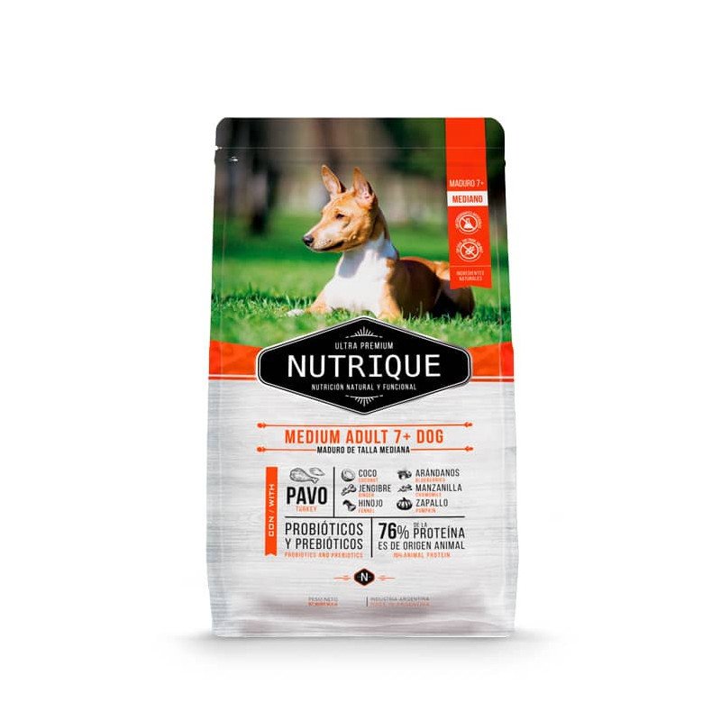 Nutrique Mature Medium Adult 7+ para Perros 3 KG