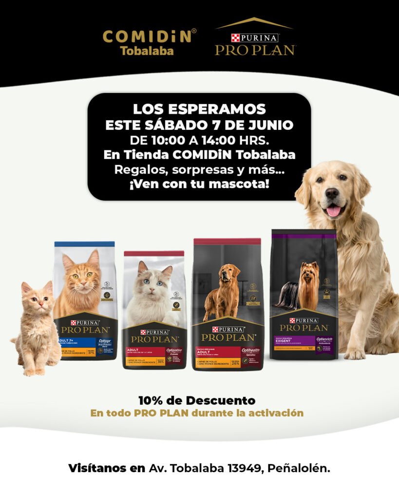 Purina Pro Plan - COMIDiN Tobalaba